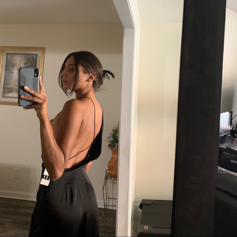 never worn jumpsuit! xs!